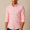 Chemise oxford rose unie