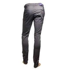 Pantalon chino gris regular fit