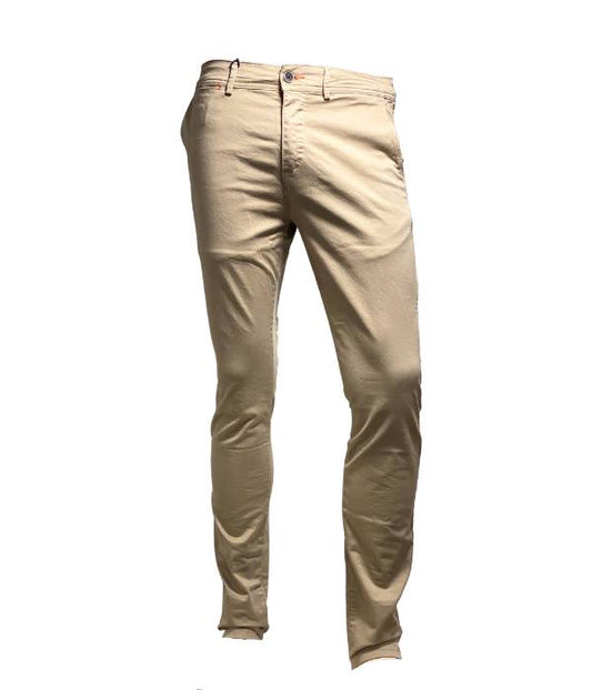 Pantalon chino beige regular fit 600