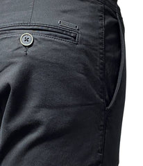 Pantalon chino noir de coupe regular