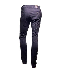 Pantalon chino bleu encre de coupe regular