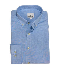 Chemise bleu petit carreaux