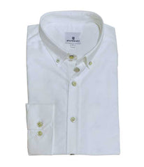 Chemise Oxford blanche unie