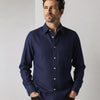 Chemise En Jeans Regular Délavage Dark Blue