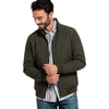Jacket Padded Bomber vert foncè