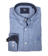 Chemise uni en flanelle