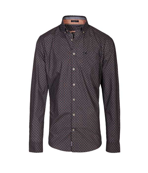 Chemise multi-couleur imprimé