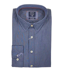 Chemise bleu rayé