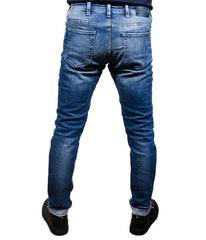 Medium light premium denim slim fit