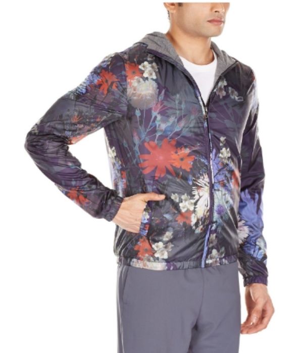 Jacket print flowers