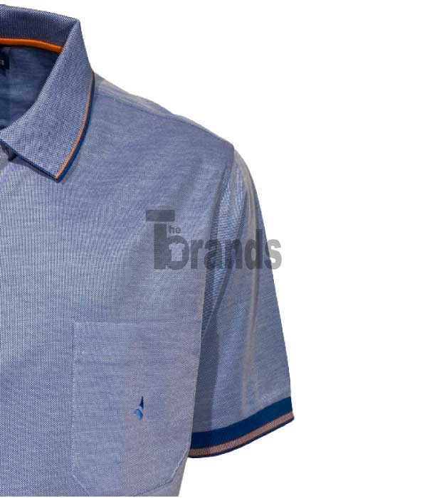 Polo manche courte pour homme en Fil d’écosse