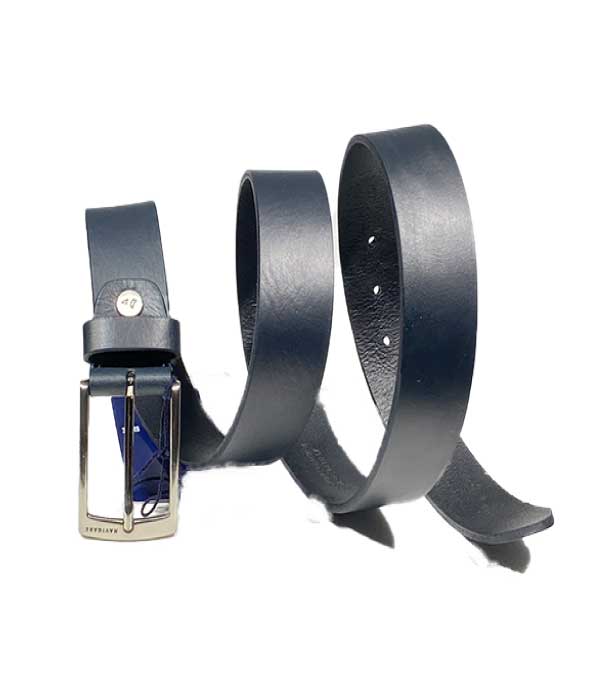 Ceinture en cuir 0063 BLU