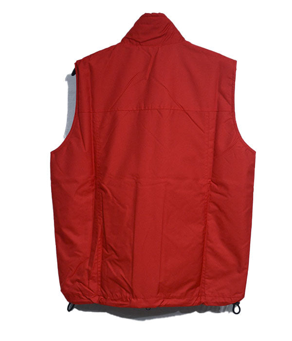 Gillet double face bleu/rouge