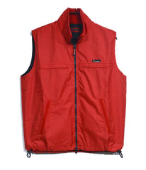 Gillet double face bleu/rouge