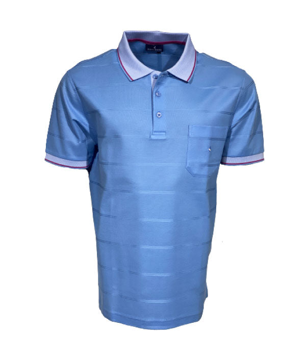 Polo manche courte pour homme en Fil d’écosse